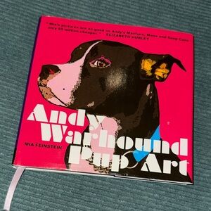 Andy Warhound Pup Art book by Mia Feinstein